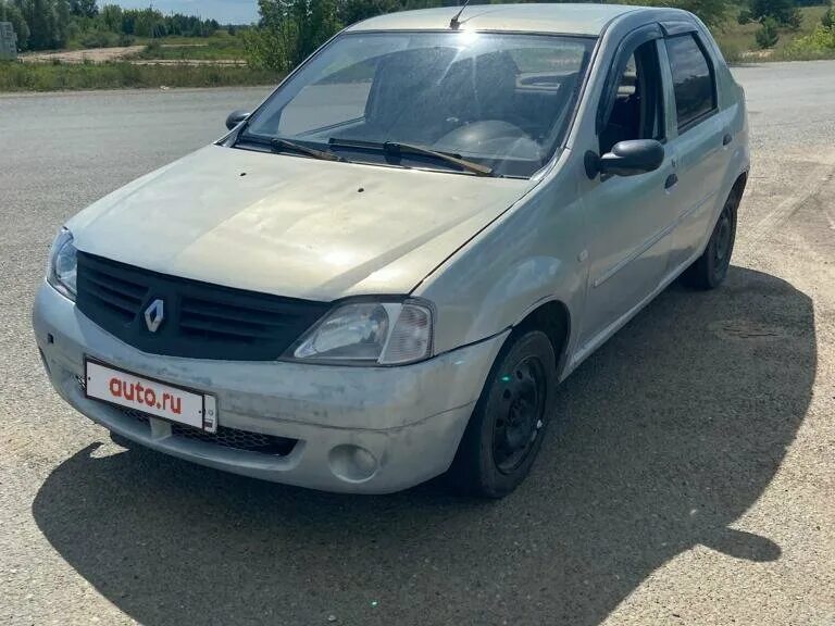 Рено 2006 года фото Купить б/у Renault Logan I 1.4 MT (75 л.с.) бензин механика в Казани: серебристы