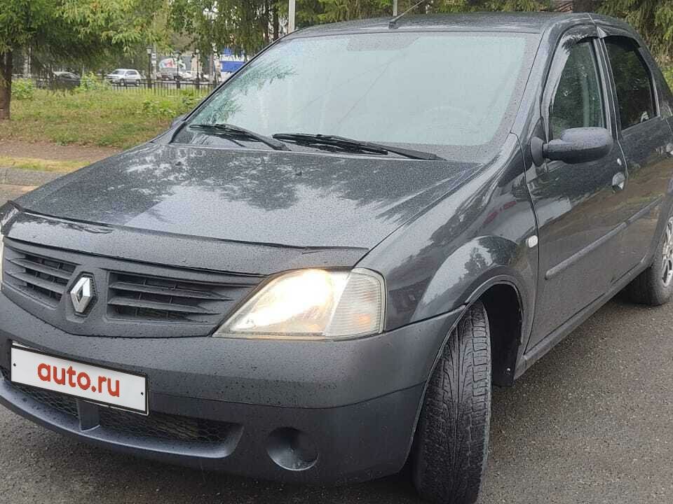 Рено 2006 года фото Купить б/у Renault Logan I 1.4 MT (75 л.с.) бензин механика в Глазове: серый Рен