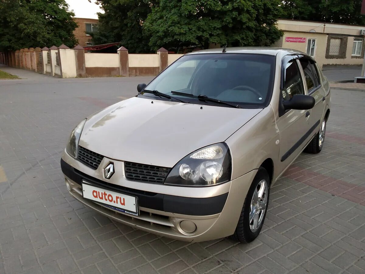 Рено 2006 года фото Купить б/у Renault Symbol I Рестайлинг 2 1.4 MT (75 л.с.) бензин механика в Азов