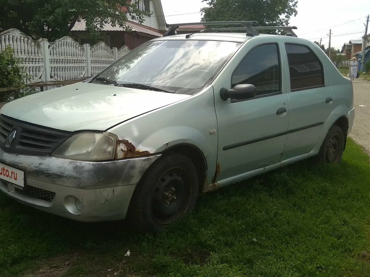 Рено 2006 года фото Купить б/у Renault Logan I 1.4 MT (75 л.с.) бензин механика в Цивильске: серый Р