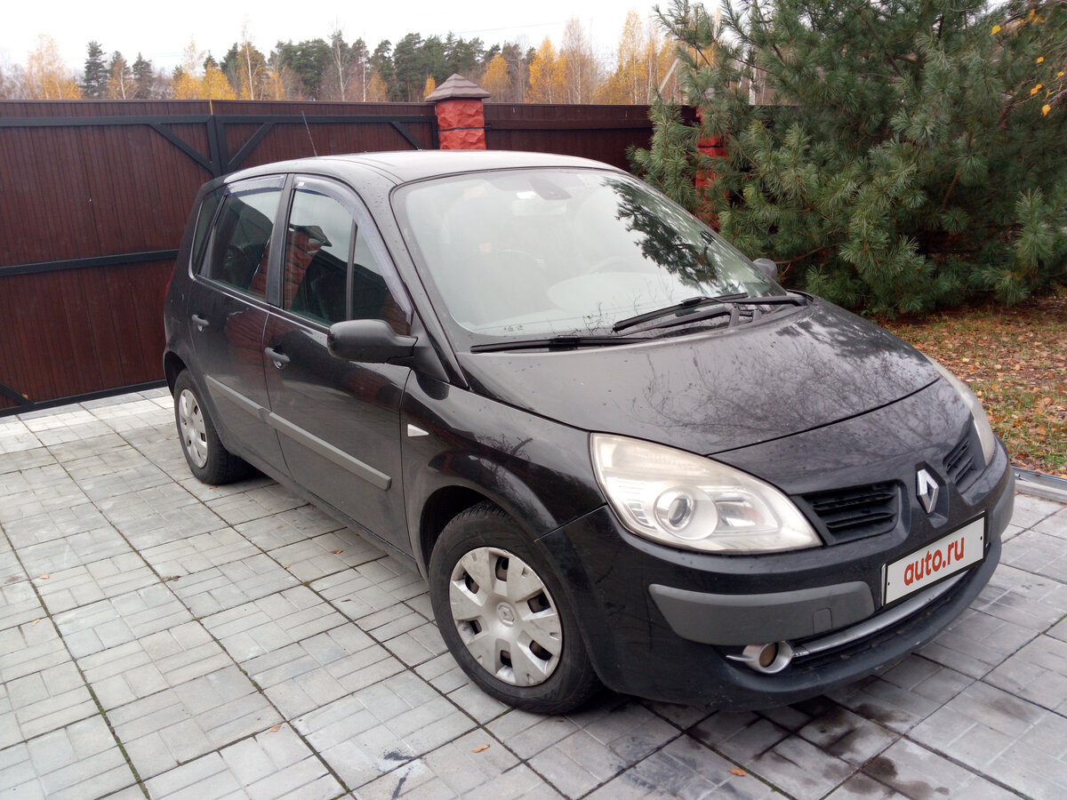 Рено 2007 года фото Купить б/у Renault Scenic II Рестайлинг 1.6 AT (115 л.с.) бензин автомат в Москв