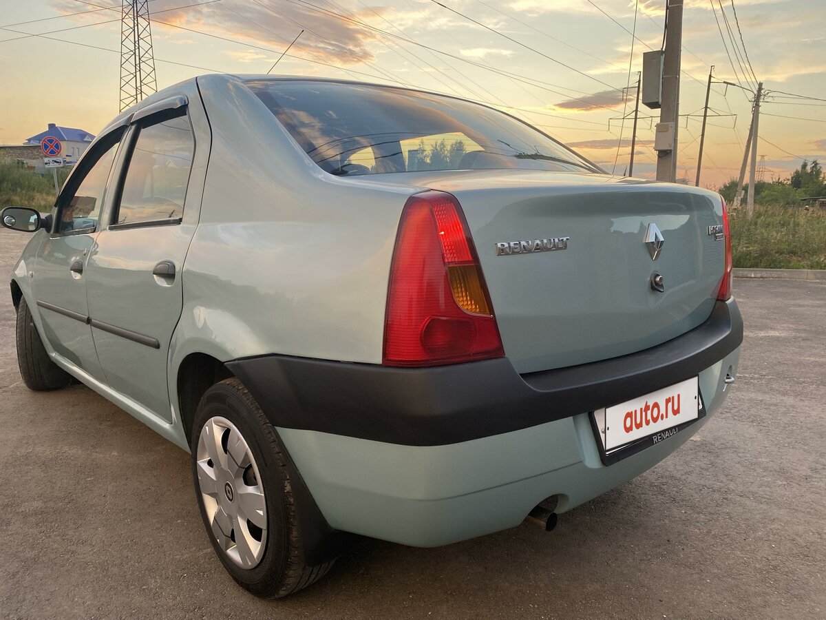 Рено 2007 года фото Купить б/у Renault Logan I 1.6 MT (87 л.с.) бензин механика в Казани: серебристы