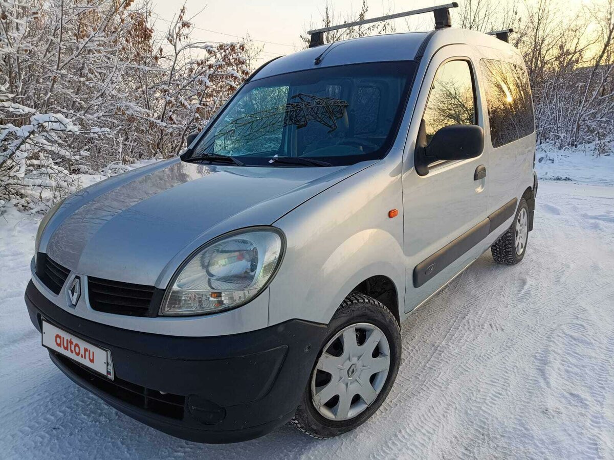 Рено 2007 года фото Купить б/у Renault Kangoo I Рестайлинг 1.4 MT (75 л.с.) бензин механика в Асбест