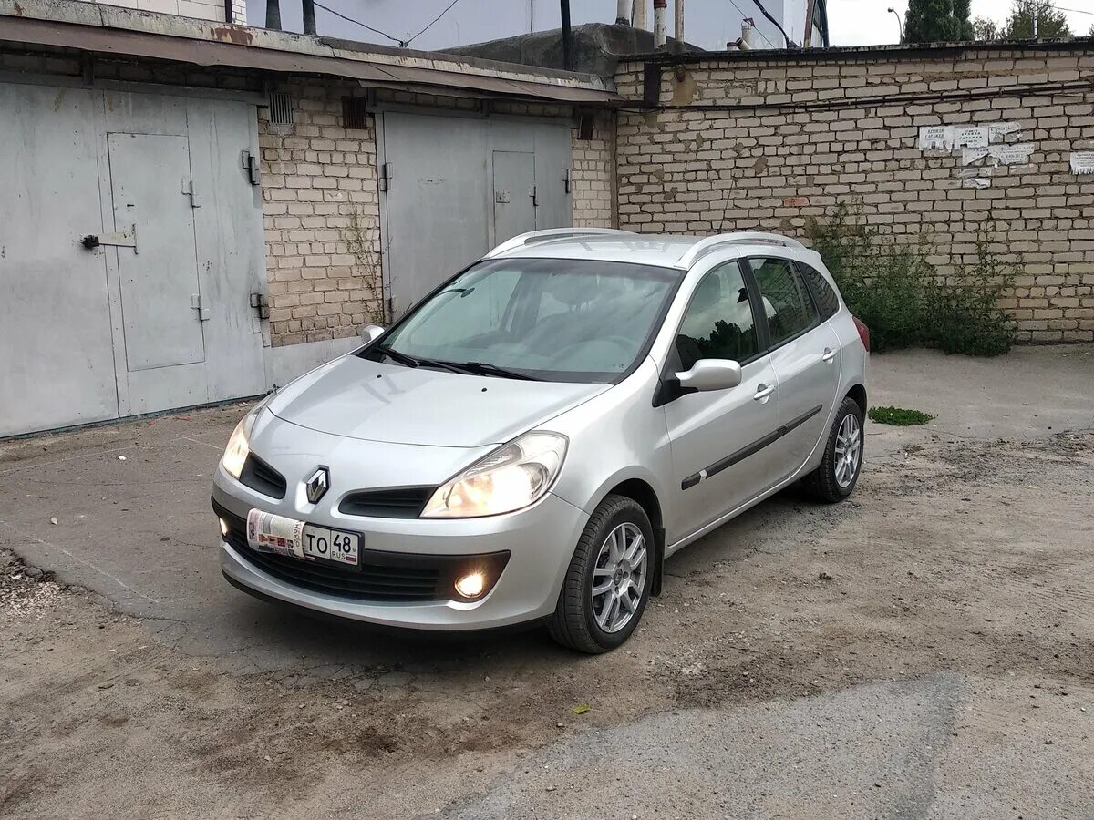 Рено 2008 года фото Купить б/у Renault Clio III 1.5d MT (86 л.с.) дизель механика в Липецке: серебри