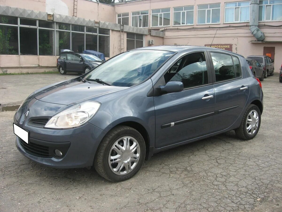 Рено 2008 года фото Купить б/у Renault Clio III 1.6 AT (110 л.с.) бензин автомат в Пензе: серый Рено