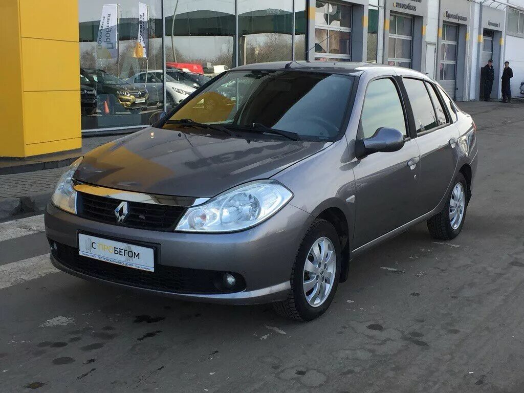 Рено 2008 года фото Купить б/у Renault Symbol ll 1.4 AT (98 л.с.) бензин автомат в Москве: серый Рен