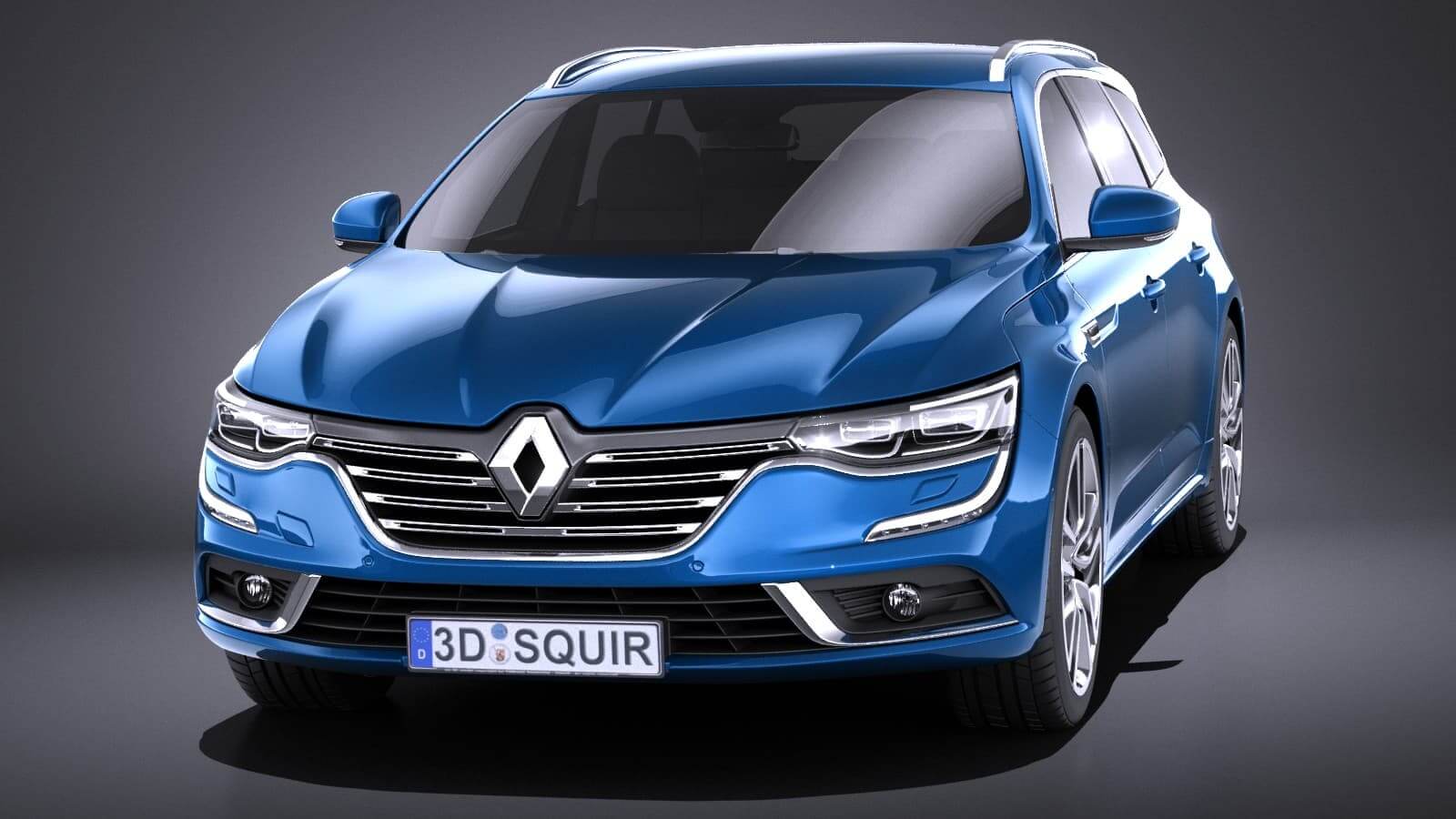 Рено 2018 фото Renault Talisman Estate 2018 (V-Ray) 3D Model by SQUIR