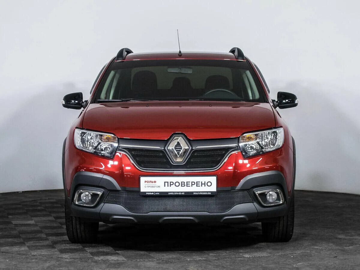 Рено 2018 фото Купить б/у Renault Logan II Рестайлинг Stepway 1.6 CVT (113 л.с.) бензин вариато