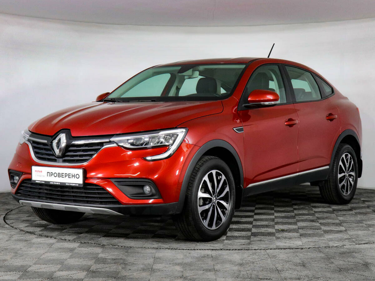 Рено 2019 фото Купить б/у Renault Arkana I 1.6 CVT (114 л.с.) бензин вариатор в Химках: красный