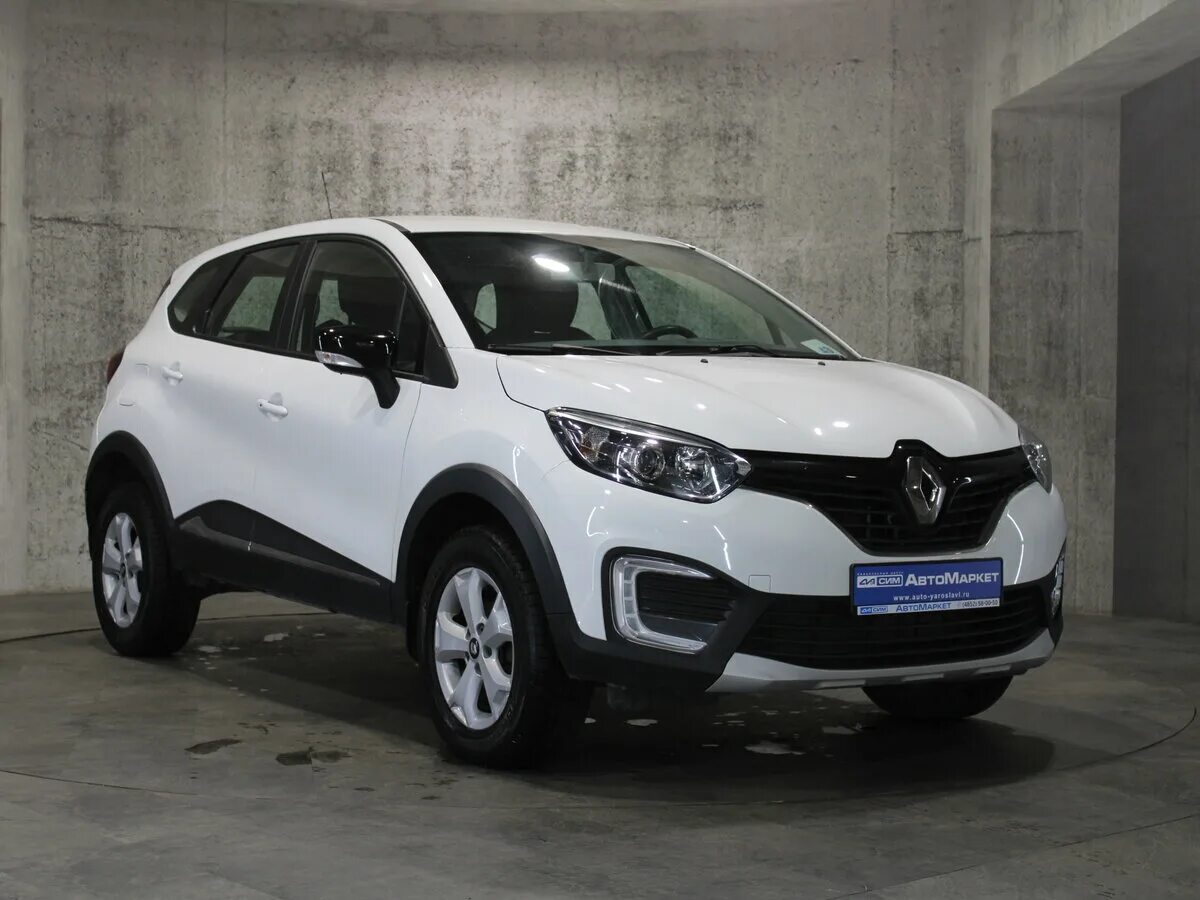 Рено 2019 фото цена Купить б/у Renault Kaptur I 1.6 CVT (114 л.с.) бензин вариатор в Ярославле: белы