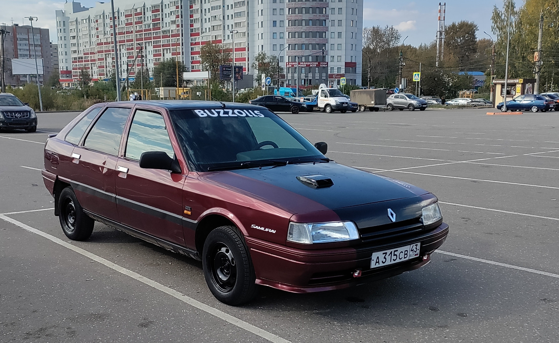 Рено 21 фото Воздухозаборник - Renault 21, 1,7 л, 1990 года тюнинг DRIVE2