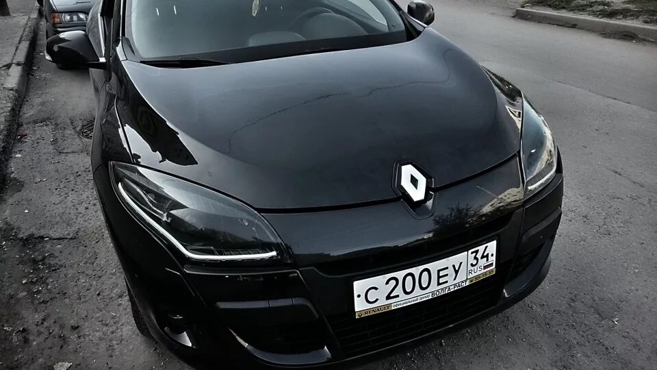 Рено 3 тюнинг Новый взгляд или тюнинг оптики! - Renault Megane Coupe (3G), 1,6 л, 2010 года ст