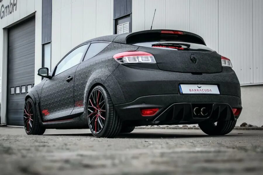 Рено 3 тюнинг Renault Megane R.S. 275 Trophy by JMS on Barracuda Racing Wheels (Project 3.0) 2