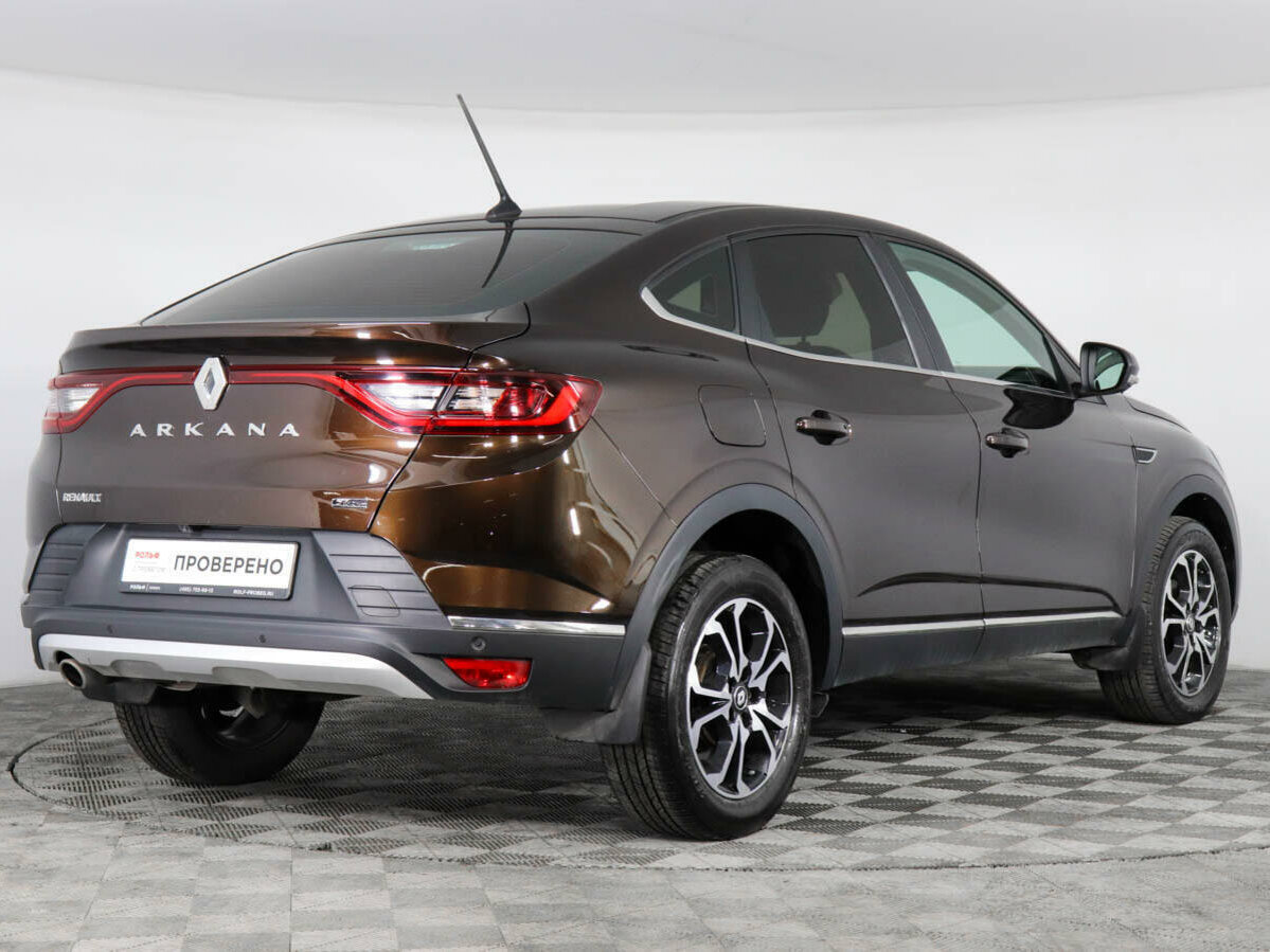 Рено аркана 2019 фото Купить б/у Renault Arkana I 1.3 CVT (150 л.с.) бензин вариатор в Химках: коричне