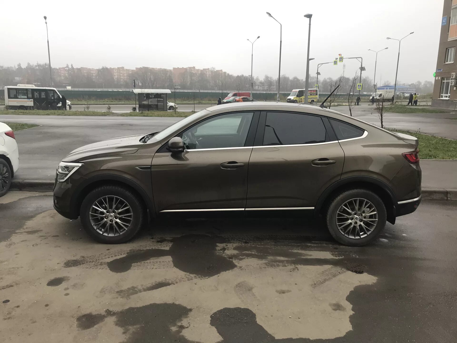 Рено аркана на литых дисках фото Зимние тапки - Renault Arkana, 1,3 л, 2019 года колёсные диски DRIVE2