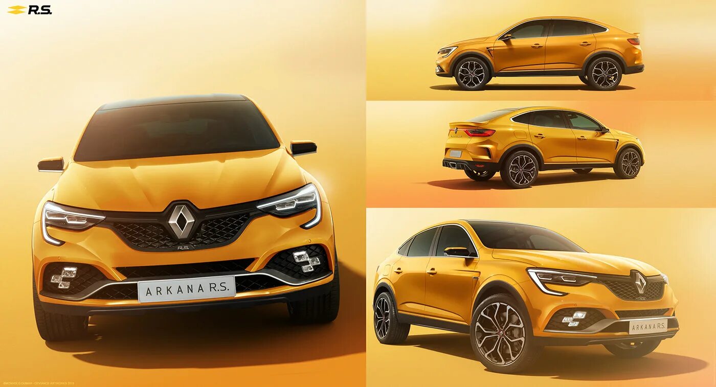 Рено аркана тюнинг RENAULT ARKANA R.S (14) Images :: Behance