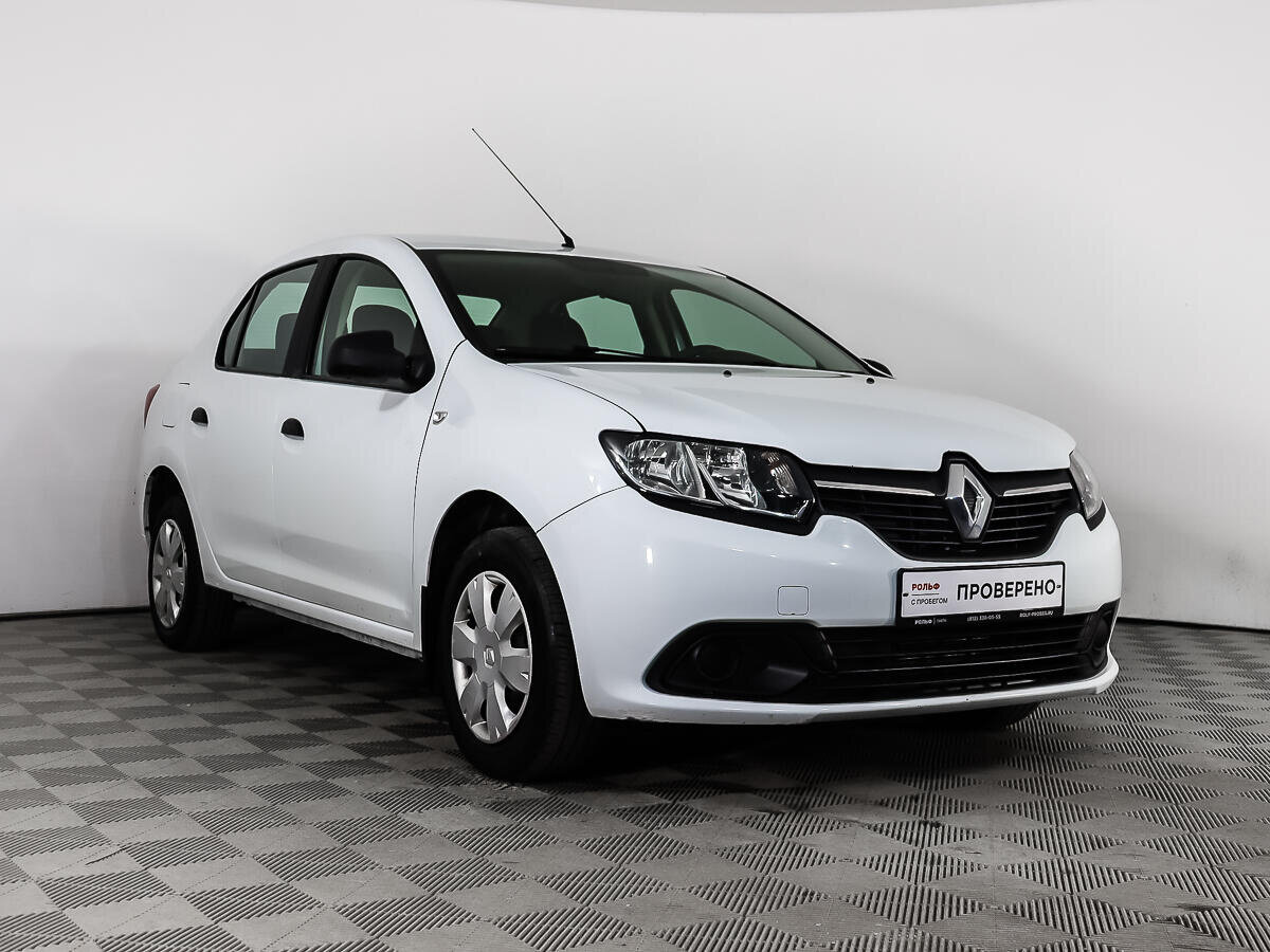 Рено белая машина фото Купить б/у Renault Logan II 1.6 MT (82 л.с.) бензин механика в Санкт-Петербурге: