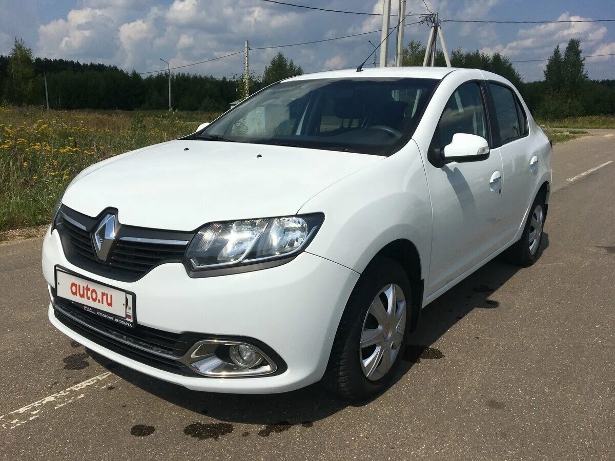 Рено белая машина фото Купить б/у Renault Logan II 1.6 MT (82 л.с.) бензин механика в Кольчугине: белый