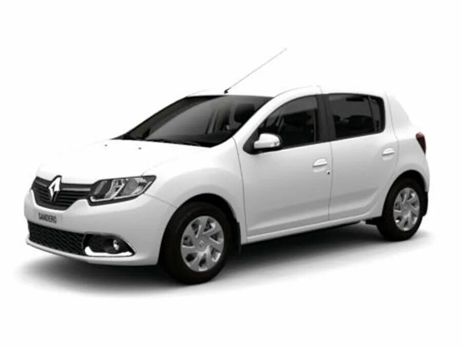 Рено белая машина фото Купить новый Renault Sandero II 1.6 MT (82 л.с.) бензин механика в Ростове-на-До