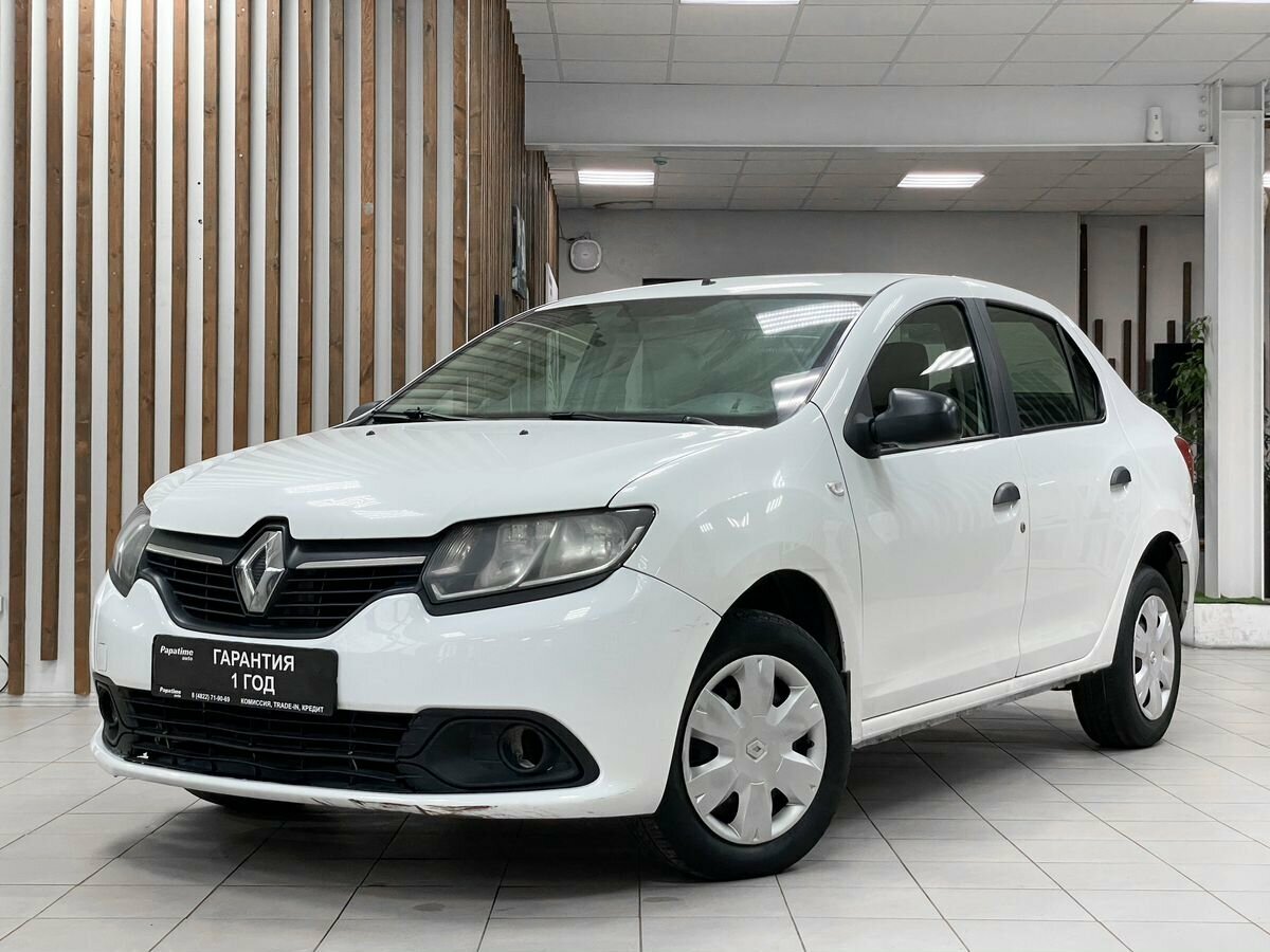 Рено белого цвета фото Купить б/у Renault Logan II 1.6 MT (82 л.с.) бензин механика в Твери: белый Рено