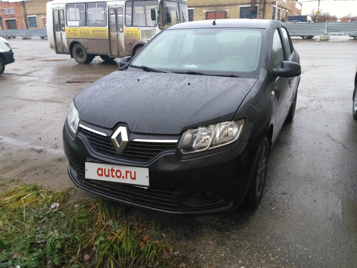 Рено черного цвета фото Купить б/у Renault Logan II 1.6 MT (113 л.с.) бензин механика в Сыктывкаре: чёрн