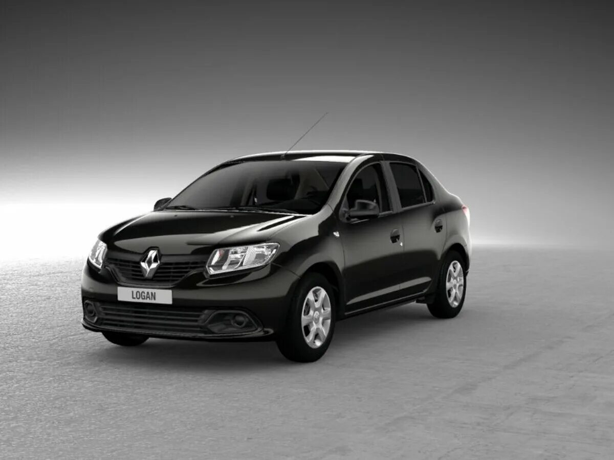 Рено черного цвета фото Купить новый Renault Logan II Рестайлинг 1.6 AT (102 л.с.) бензин автомат в Моск