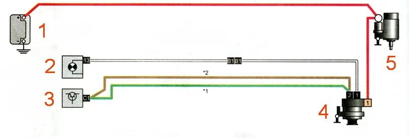 Рено дастер 14г схема подключения генератора Схема системы заряда аккумуляторной батареи Рено Дастер 2017 год. Автотема