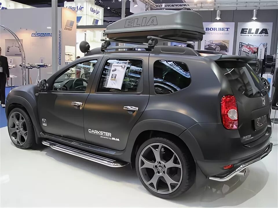 Рено дастер 2019 тюнинг Renault Duster с пометкой Darkster от немецкого тюнера ELIA.