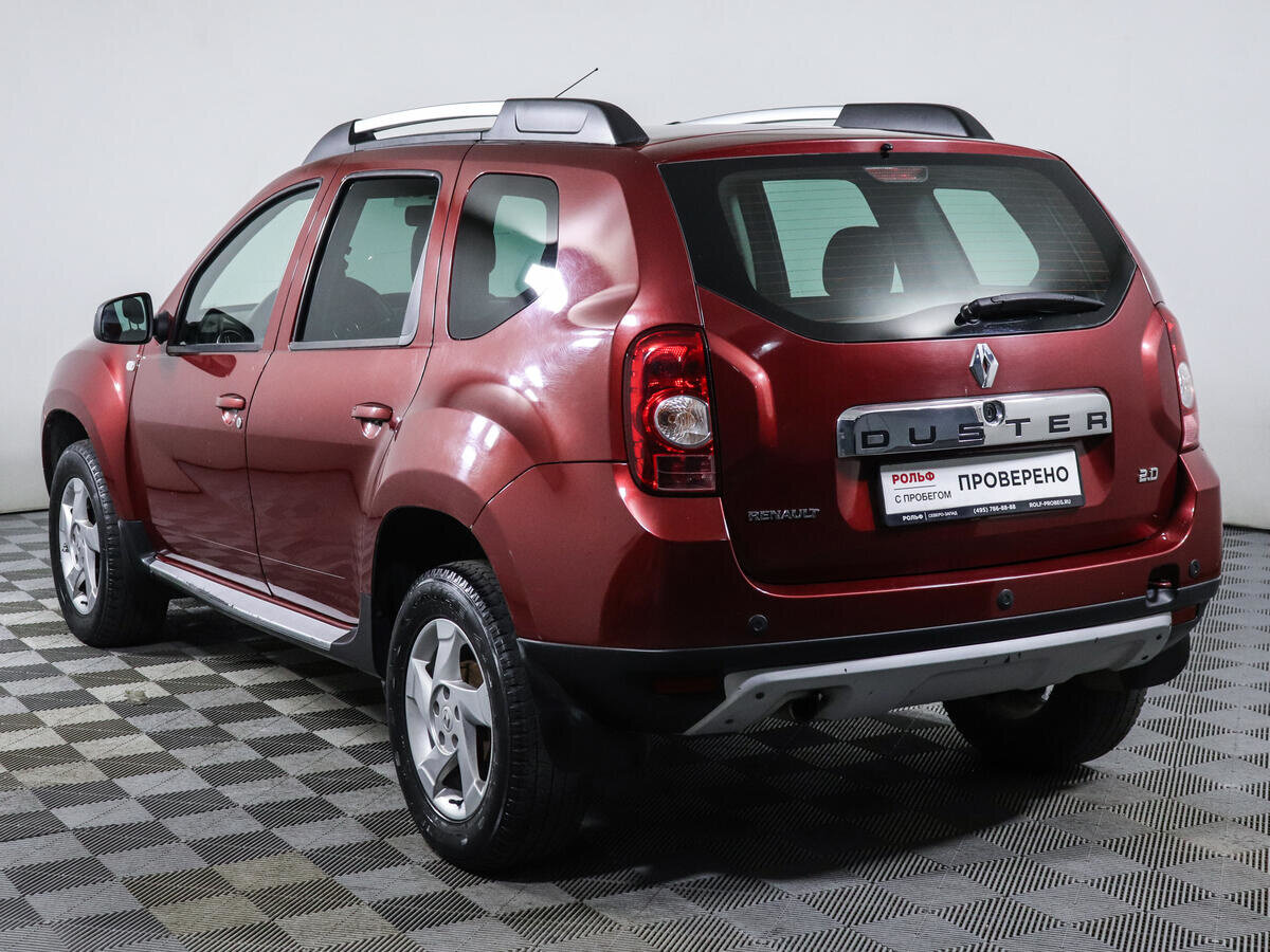 Рено дастер бу фото Купить б/у Renault Duster I 2.0 AT (135 л.с.) бензин автомат в Москве: красный Р