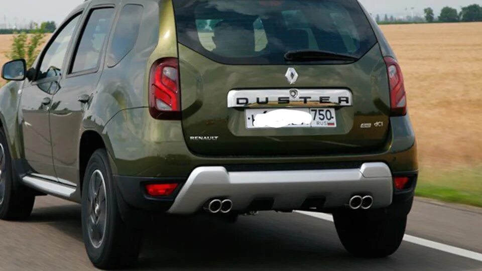 Рено дастер фото сзади #Шаг1 Выхлоп. Паулюс. - Renault Duster (1G), 2 л, 2018 года стайлинг DRIVE2