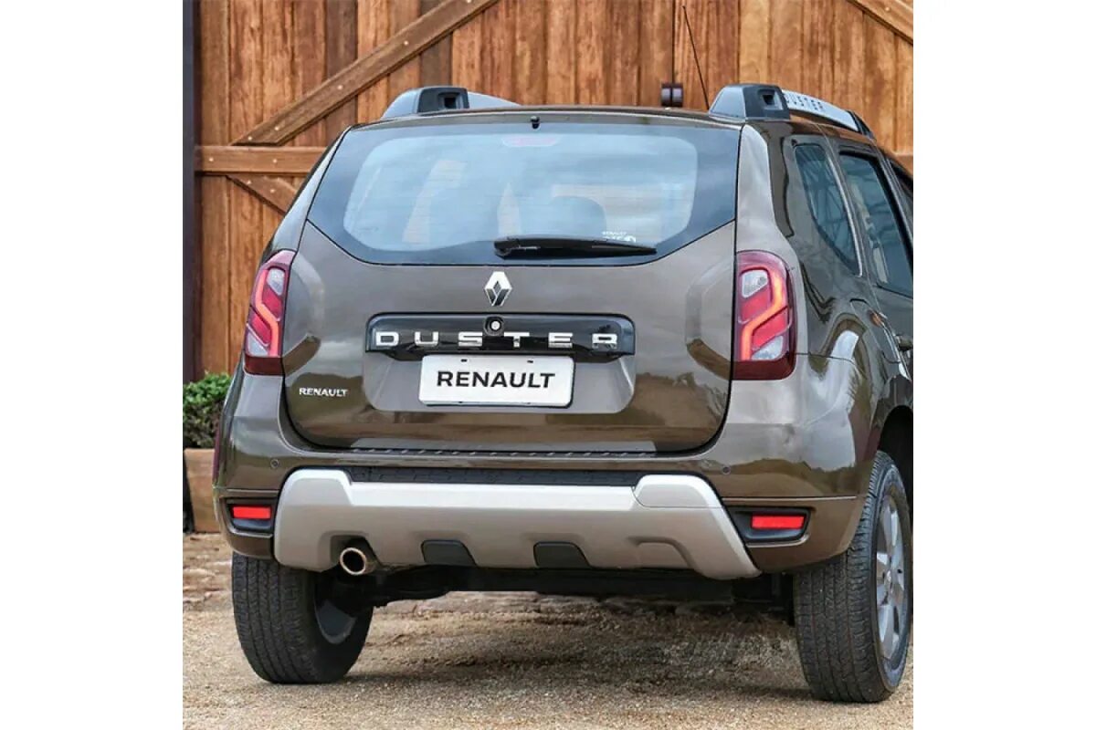 Рено дастер фото сзади Купить Бампер задний в цвет кузова Renault Duster (2015-2020) рестайлинг с доста