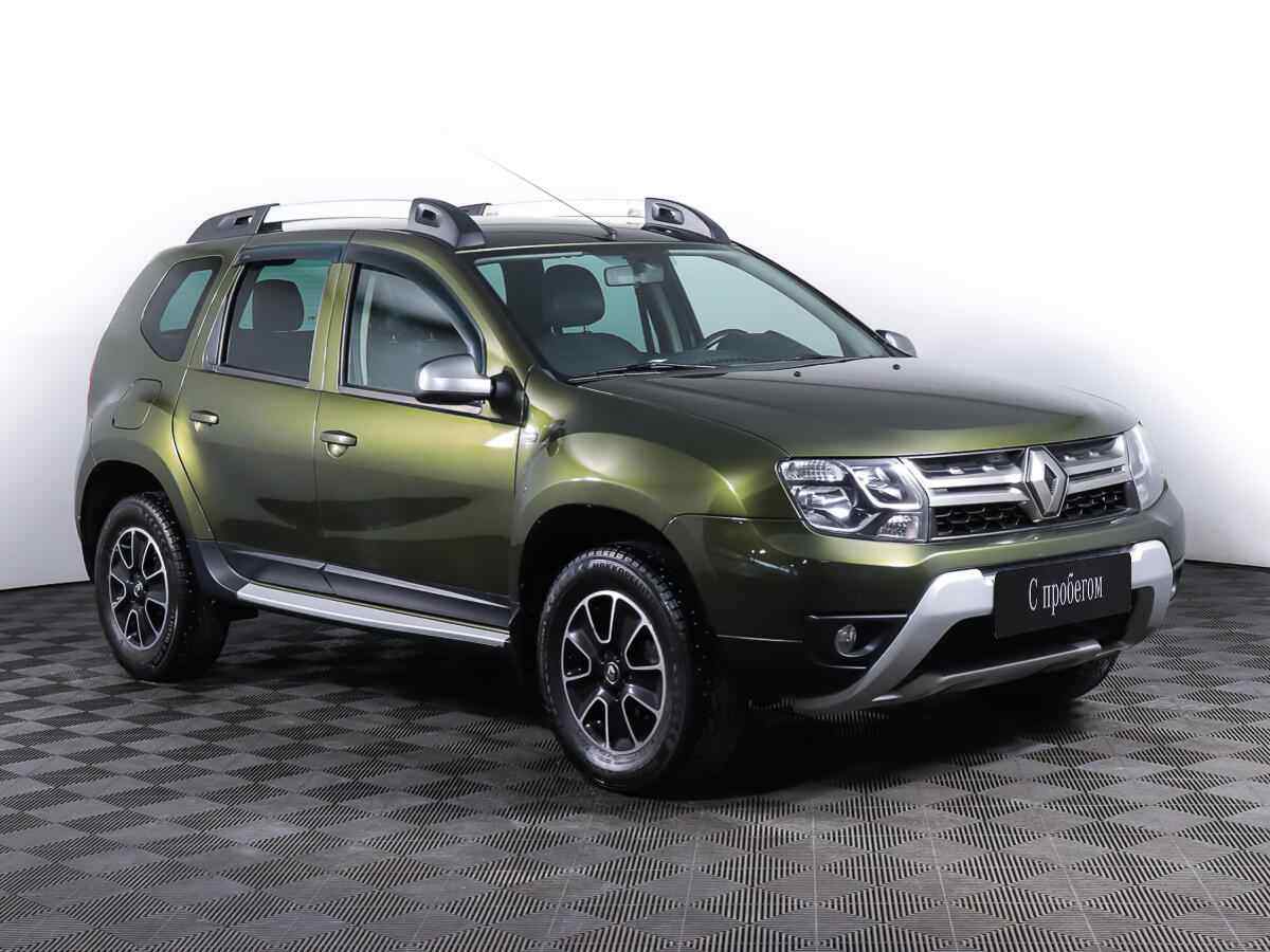 Рено дастер фото цена Renault Duster Зеленый 2016 с пробегом 71 492 км. в автоцентре Крост в Ростове-н