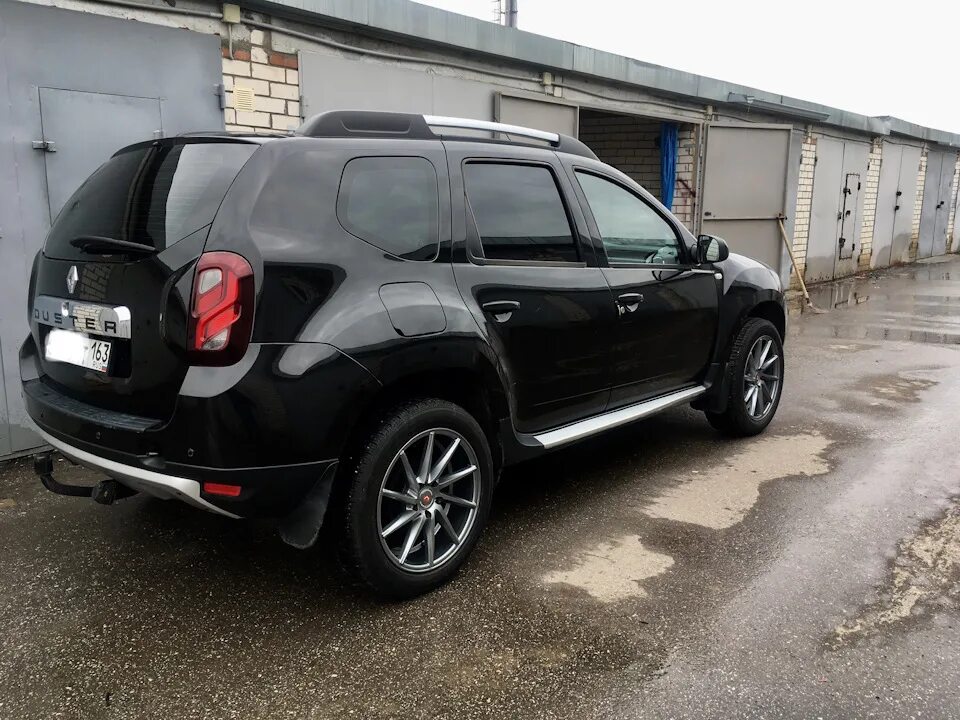 Рено дастер литые диски фото Новые диски vossen cvt r18 - Renault Duster (1G), 2 л, 2013 года колёсные диски 