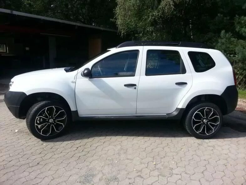 Рено дастер литые диски фото диски на лето КиК Пандора (КС466) - Renault Duster (1G), 2 л, 2015 года колёсные