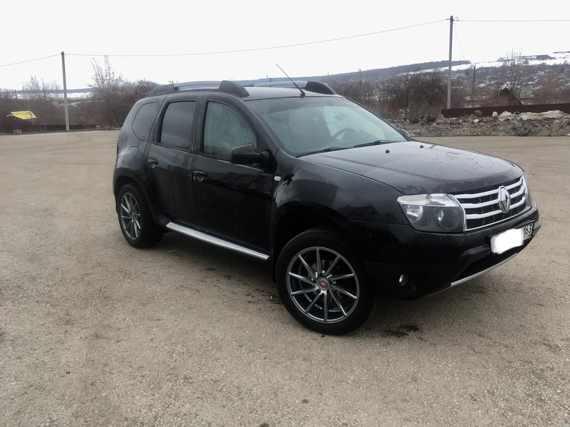 Рено дастер на 18 дисках фото Новые диски vossen cvt r18 - Renault Duster (1G), 2 л, 2013 года колёсные диски 