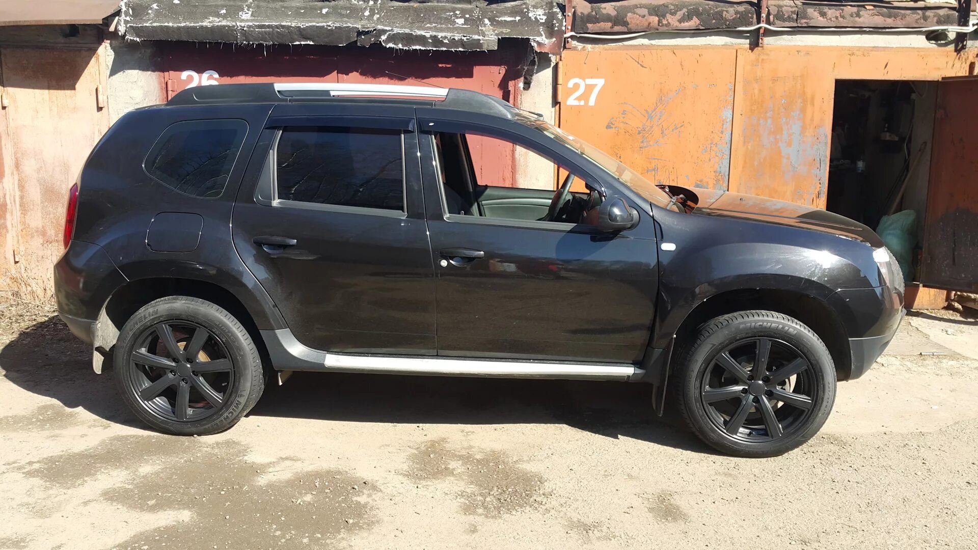 Рено дастер на 18 дисках фото Переобулся в летние колеса! - Renault Duster (1G), 1,5 л, 2014 года колёсные дис