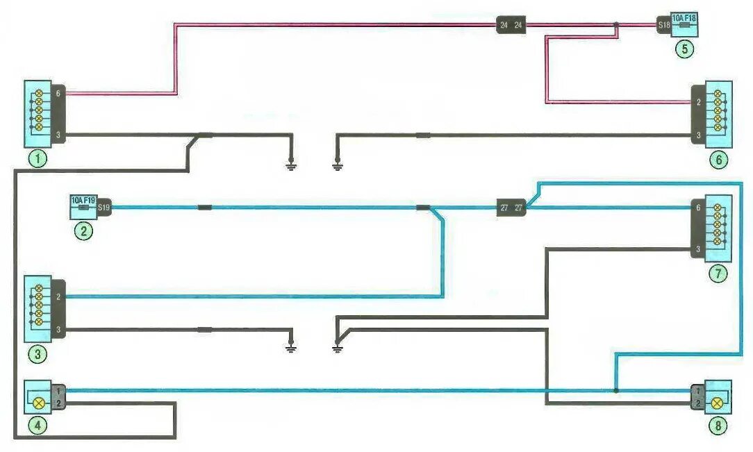 Рено дастер подключение фары Схема включения габаритных огней Рено Дастер с 2011 года. Автотема