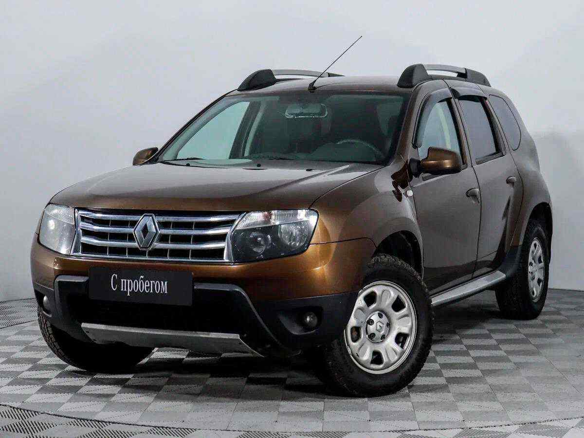 Рено дастер с пробегом фото цена Renault Duster Коричневый 2013 с пробегом 119 832 км. в автоцентре Крост в Росто