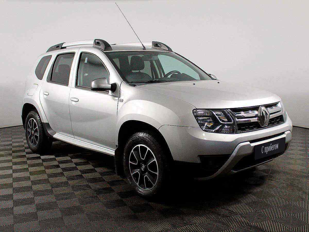 Рено дастер серебристый фото Купить авто RENAULT DUSTER (2.0 л., МКПП, 143 л.с., Полный, Серебряный) с пробег