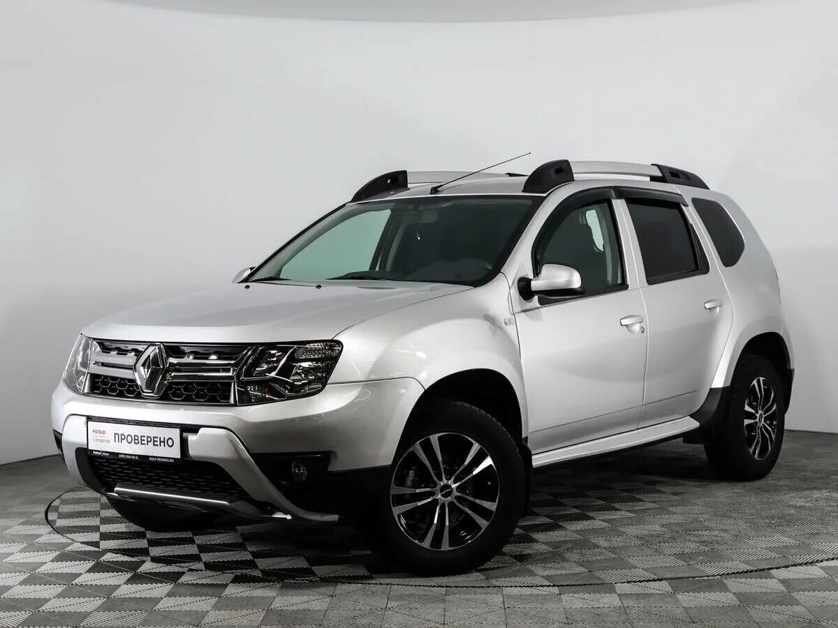 Рено дастер серебристый фото Купить б/у Renault Duster I Рестайлинг 2.0 AT (143 л.с.) 4WD бензин автомат в Мо