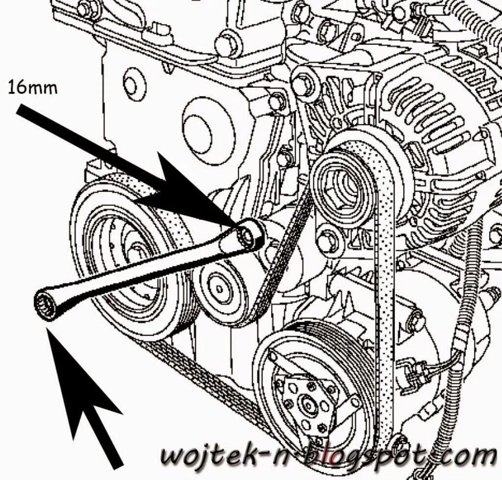 Рено дастер схема установки ремня генератора renault fan belt Purchase - 55