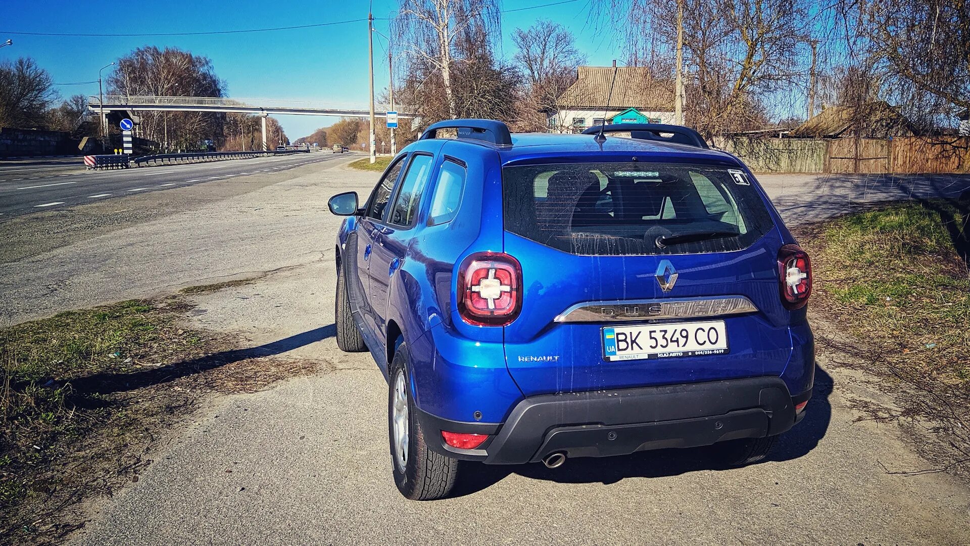 Рено дастер синий фото Перша подорож. Фото. Витрати пального. - Renault Duster (2G), 1,6 л, 2020 года п