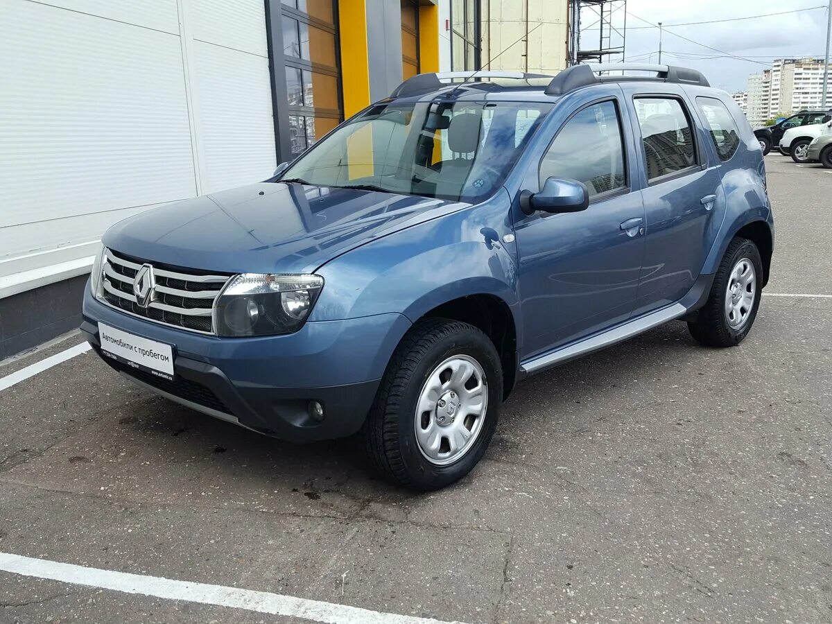 Рено дастер синий фото Купить б/у Renault Duster I 1.5d MT (90 л.с.) 4WD дизель механика в Москве: сини