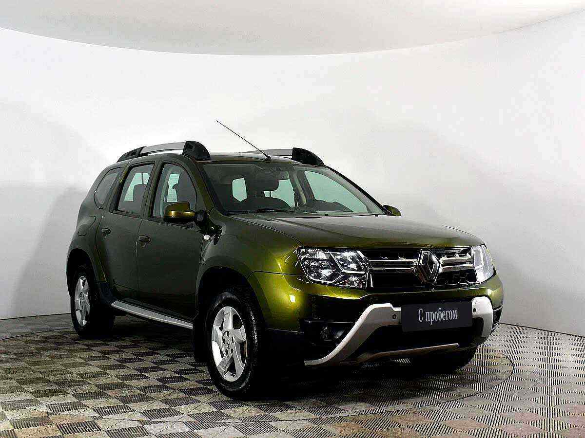 Рено дастер зеленый фото Renault Duster Зеленый 2016 с пробегом 56 898 км. в автоцентре Крост в Ростове-н