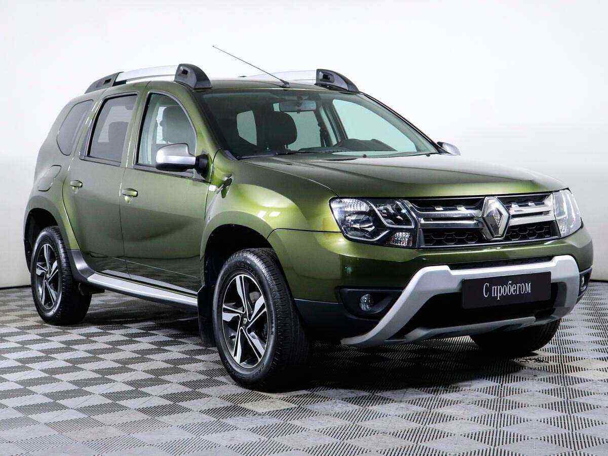 Рено дастер зеленый фото Renault Duster Зеленый 2018 с пробегом 65 496 км. в автоцентре Крост в Ростове-н