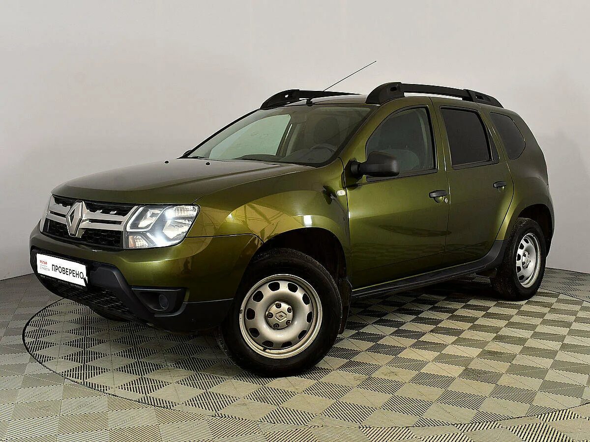 Рено дастер зеленый фото Купить б/у Renault Duster I Рестайлинг 2.0 MT (143 л.с.) 4WD бензин механика в С