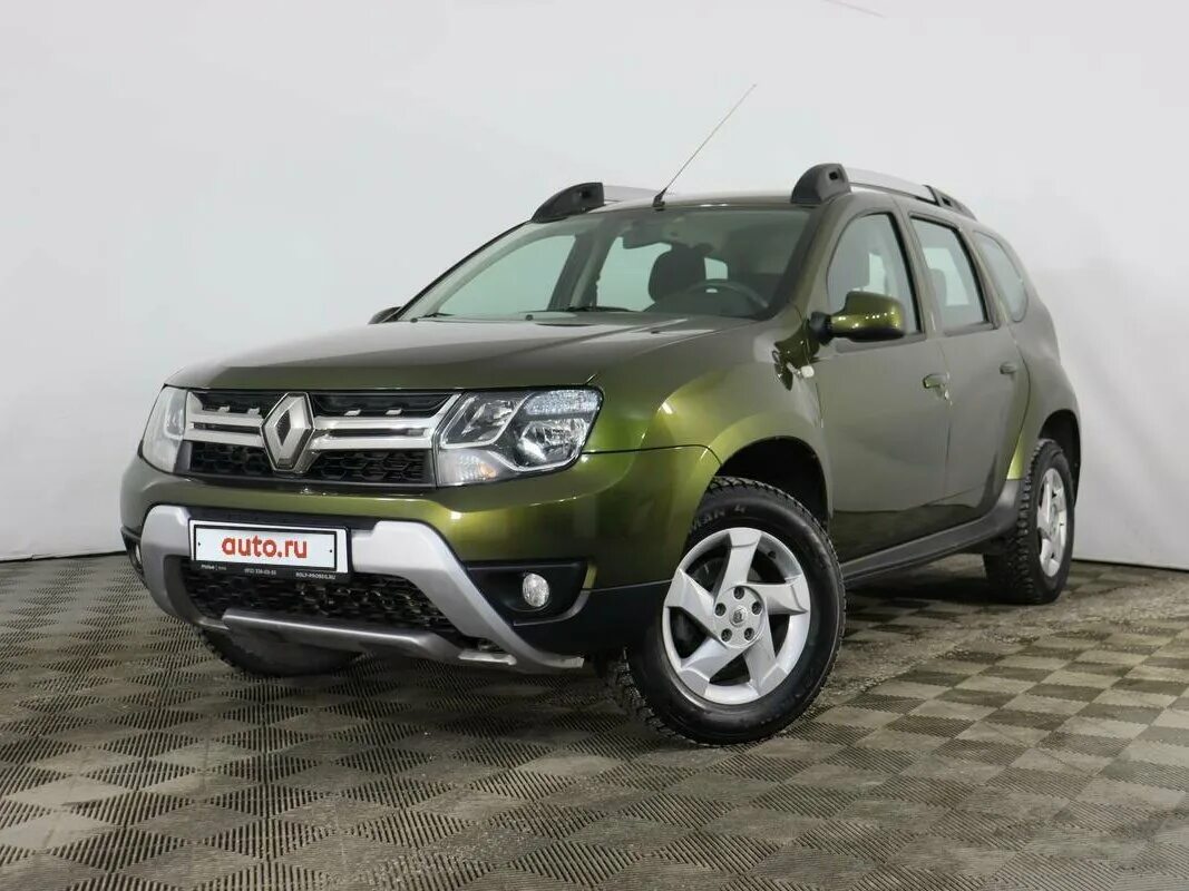 Рено дастер зеленый фото Купить б/у Renault Duster I Рестайлинг 2.0 AT (143 л.с.) 4WD бензин автомат в Са