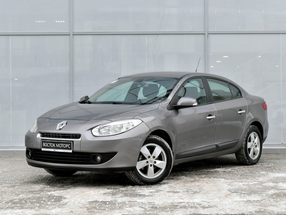 Рено флюенс 2010 фото Купить б/у Renault Fluence I 1.6 MT (106 л.с.) бензин механика в Тюмени: серый Р