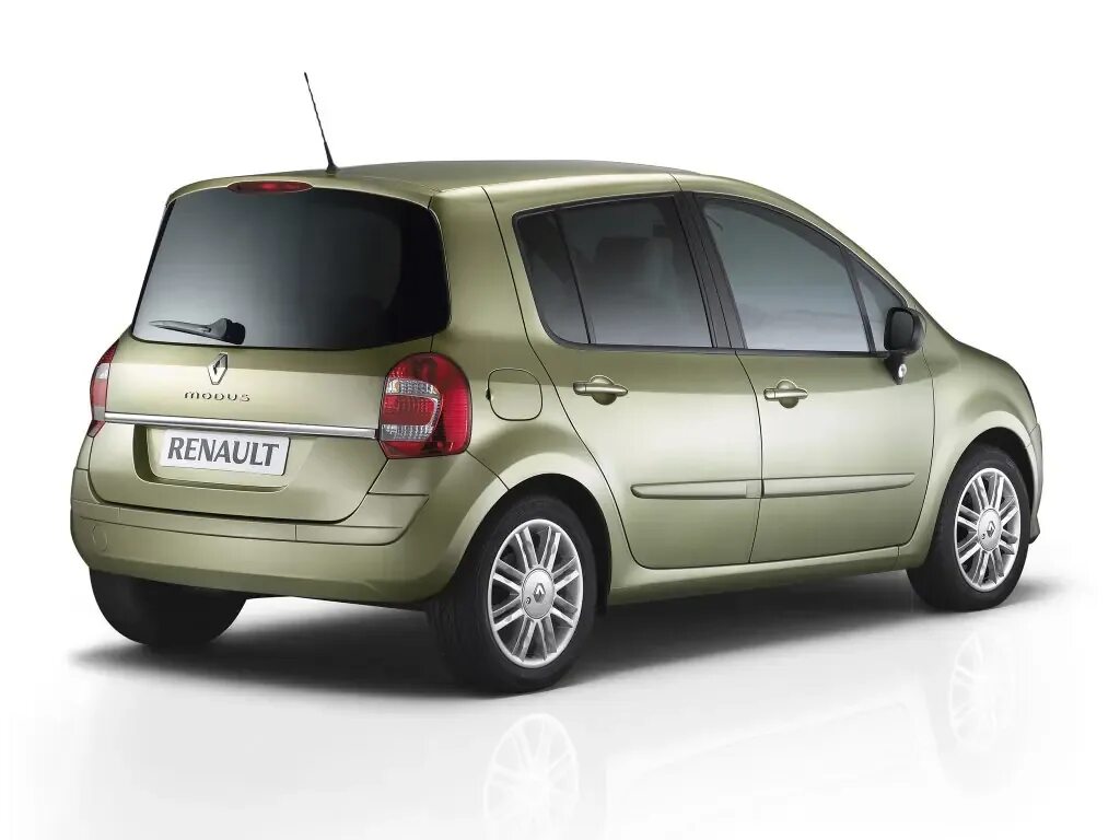 Рено фото названия Renault Modus рестайлинг 2008, 2009, 2010, 2011, 2012, хэтчбек 5 дв., 1 поколени