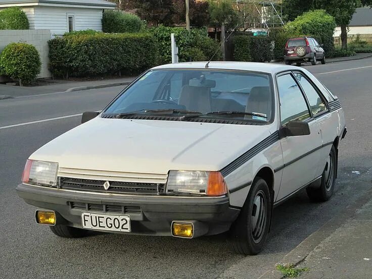 Рено фуэго фото Renault Fuego GTX de 1987